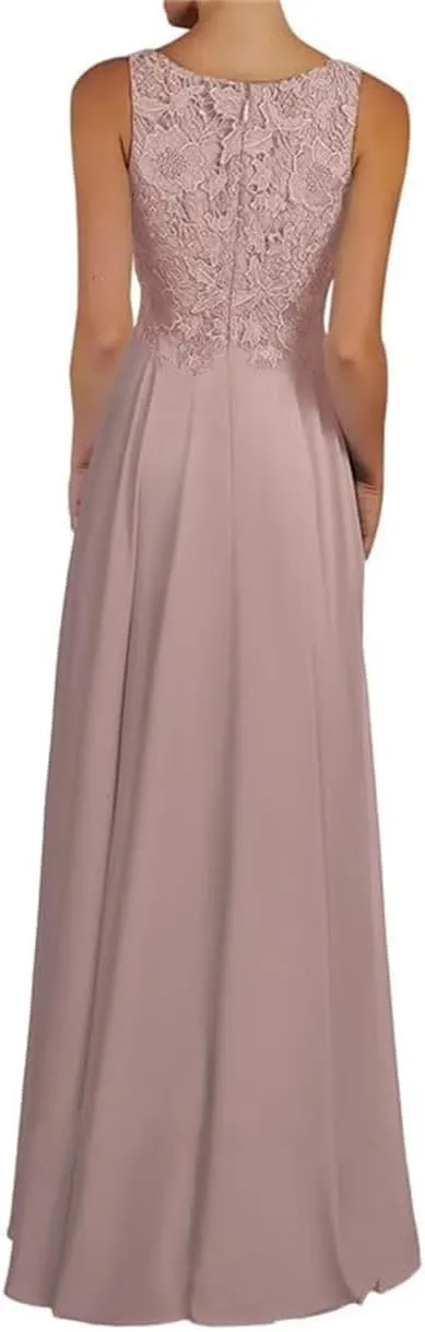 YRGERATON Mother of The Bride Groom Dresses for Wedding 3/4 Long Sleeve Chiffon Evening Grandmother Gowns JF64